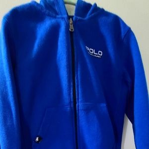 Boy's Blue Polo Ralph Lauren Performance Sweat shirt (size 3T)